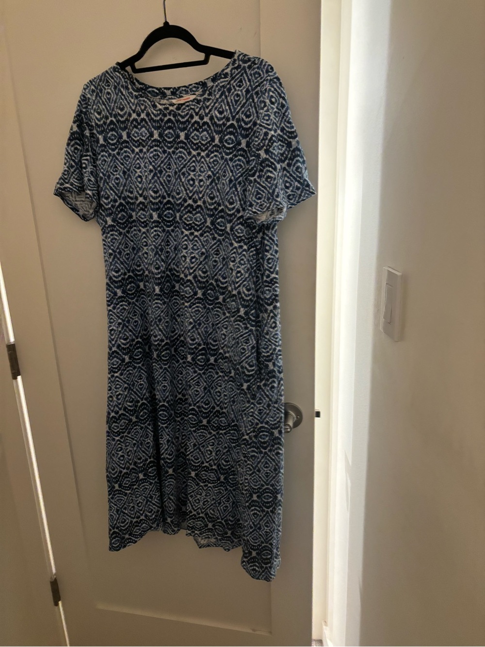 Joe Fresh Blue Patterned Dress